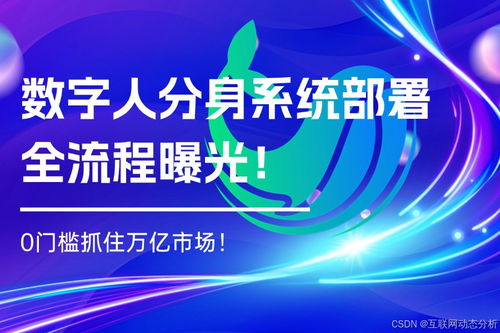 数字人分身应用大爆发 核心技术解析与一站式源码部署实战教程
